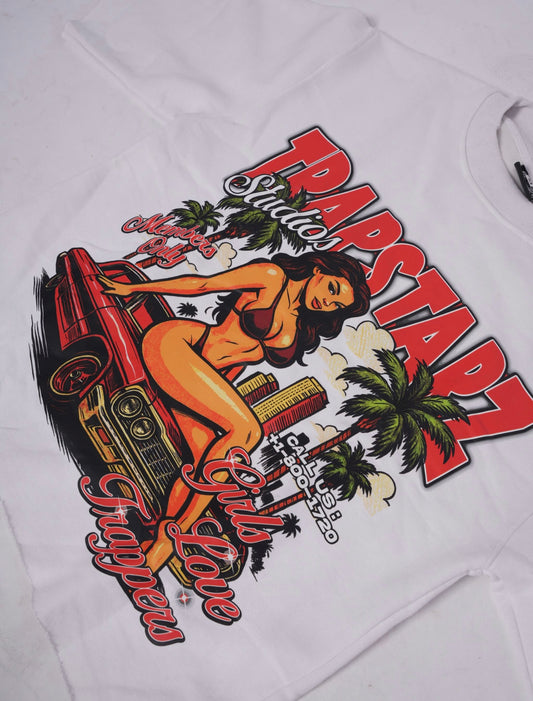 Red Boxy Tee