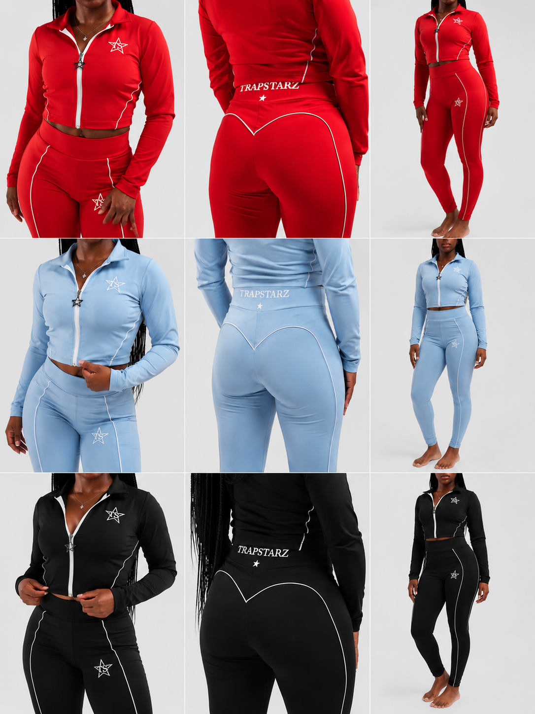 TRAPSTARZ CROPPED BODY SUITS