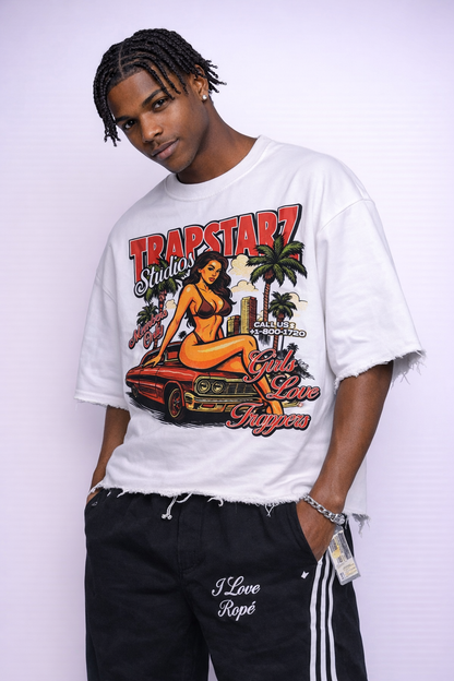 Red Boxy Tee